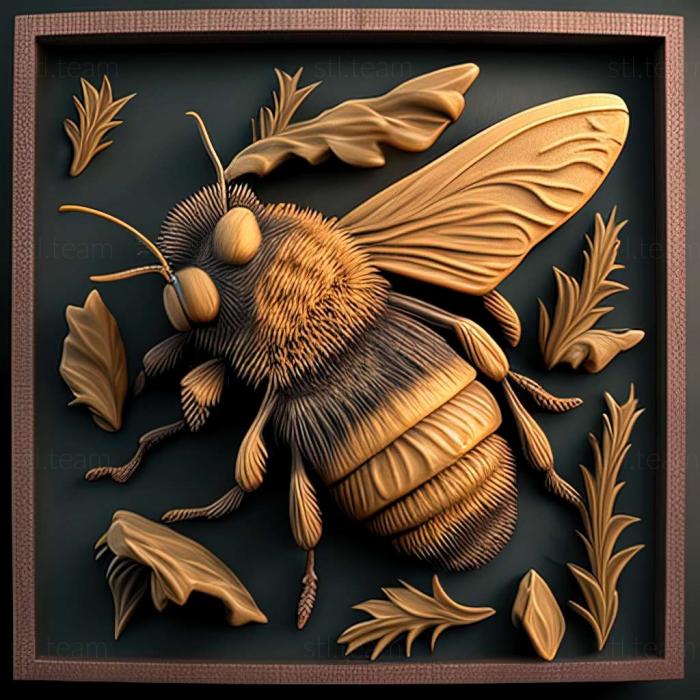 3D model Bombus fervidus (STL)